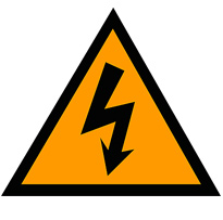 Simbol Dangerous Electrical Hazard