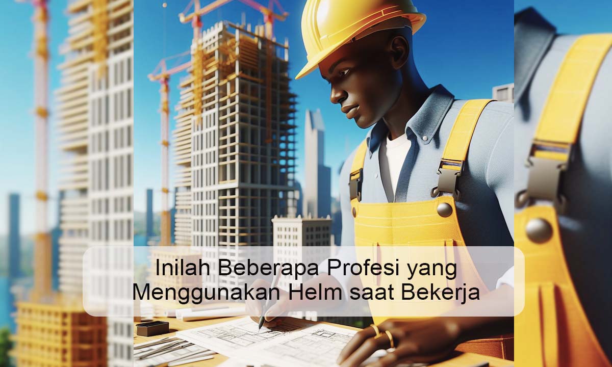 Profesi yang Menggunakan Helm saat Bekerja