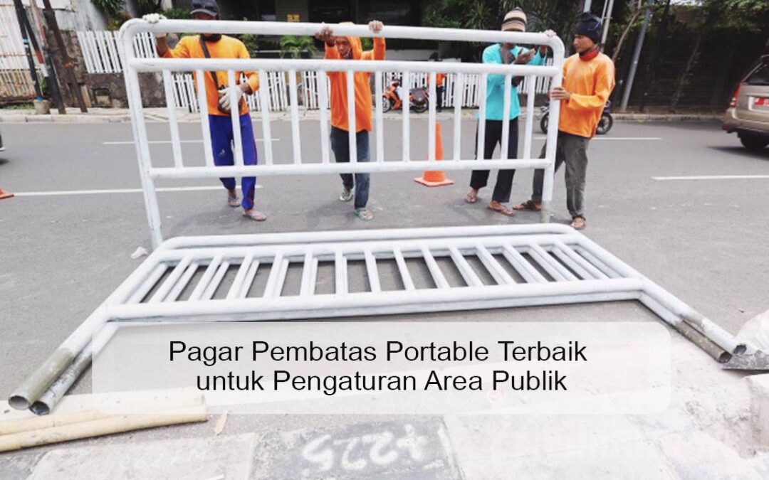 Pagar Pembatas Portable Terbaik untuk Pengaturan Area Publik