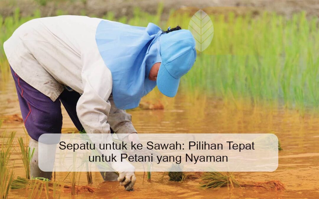 Sepatu untuk ke Sawah: Pilihan Tepat untuk Petani yang Nyaman