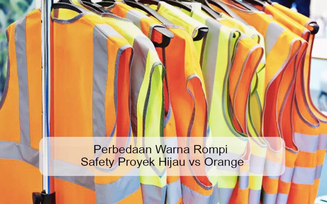 Perbedaan Warna Rompi Safety Proyek Hijau vs Orange