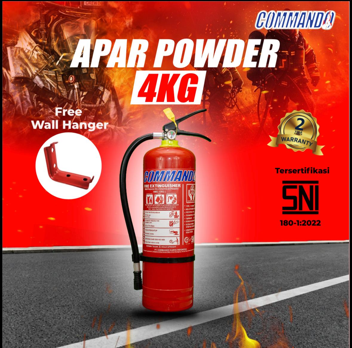APAR Powder 4KG COMMANDO