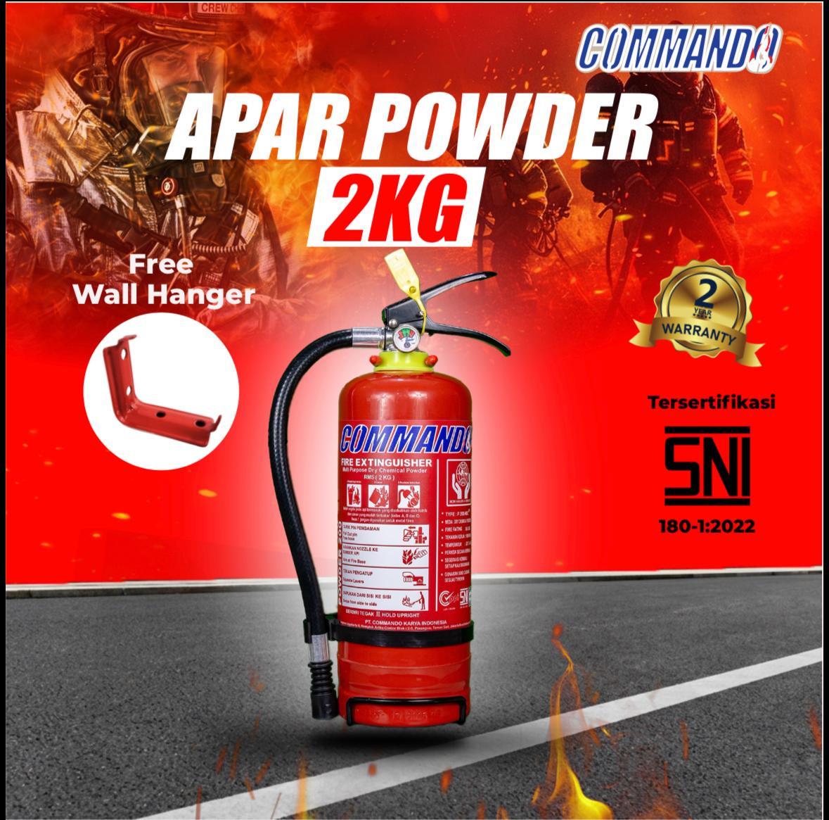 Apar Commando SNI 2 kg powder